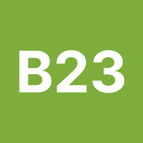 Tablero ruta B23 TransMilenio
