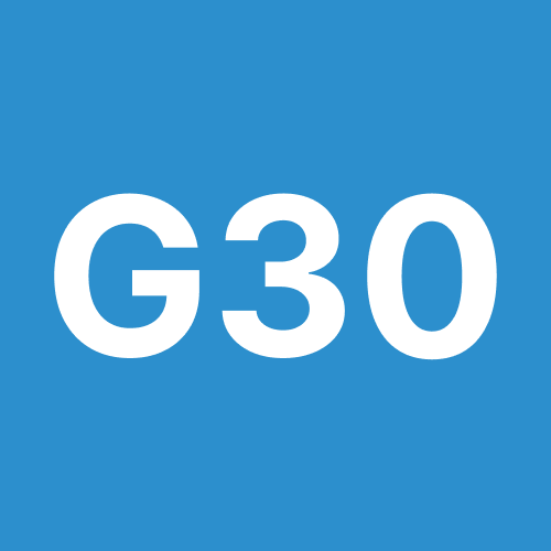 Tablero ruta G30 TransMilenio