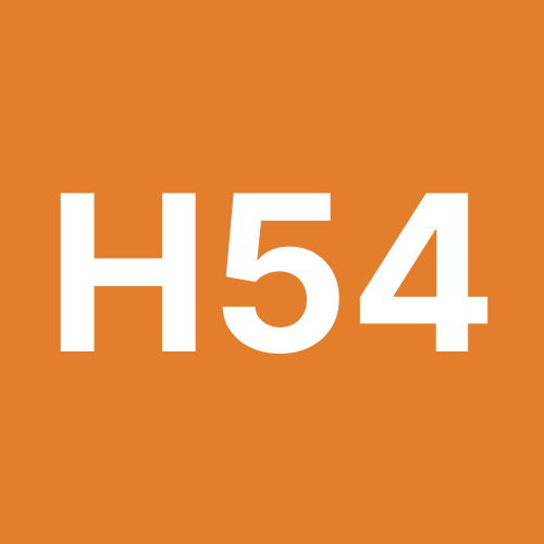 Tablero ruta H54 TransMilenio