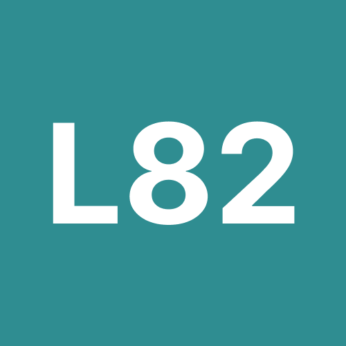 Tablero ruta L82 TransMilenio