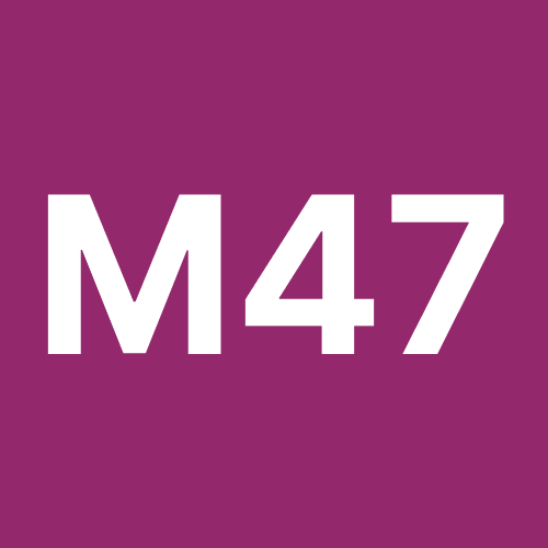 Tablero ruta M47 TransMilenio